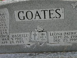 George Haskell Goates George Haskell Goates
