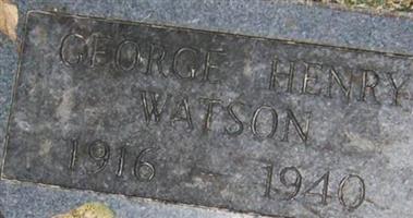 George Henry Watson