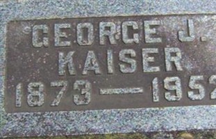 George J Kaiser George J Kaiser