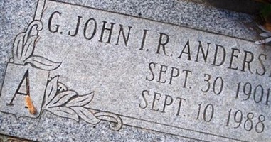 George John I. R. Andersen George John I. R. Andersen