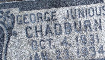 George Junious Chadburn George Junious Chadburn