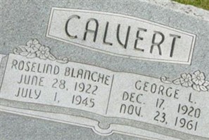 George L Calvert George L Calvert