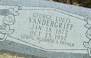 George Louis Vandergriff George Louis Vandergriff