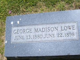 George Madison Lowe George Madison Lowe