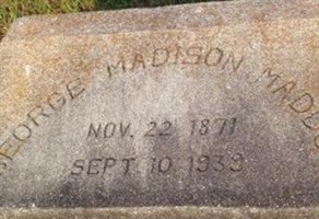 George Madison Maddox George Madison Maddox