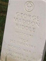 George Madison Riddle George Madison Riddle
