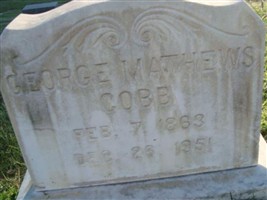 George Mathews Cobb George Mathews Cobb