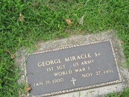 George Miracle, Sr George Miracle, Sr