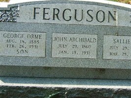 George Orme Ferguson