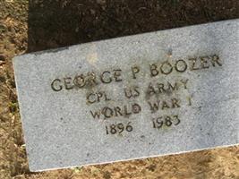 George P Boozer