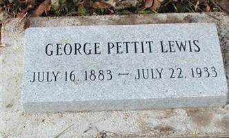 George Pettit Lewis