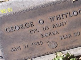 George Q. Whitlock George Q. Whitlock