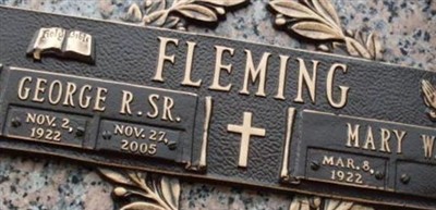 George R Fleming, Sr