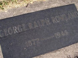 George Ralph Rowland George Ralph Rowland