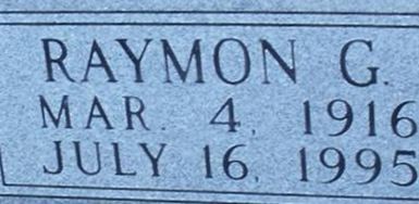 George Raymon Hammons George Raymon Hammons