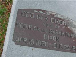 George Rex Dixon, III