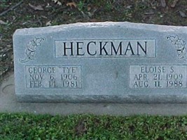 George "Tye" Heckman