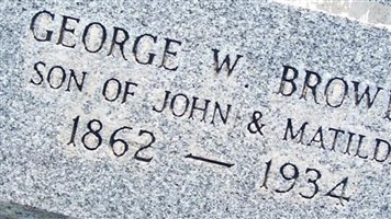 George W Brower George W Brower