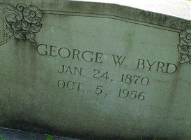 George W Byrd George W Byrd