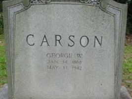 George W Carson George W Carson