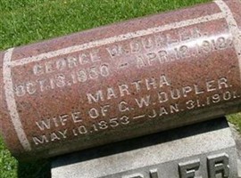 George W. Dupler George W. Dupler