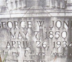 George W. Jones George W. Jones