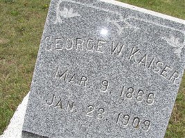 George W Kaiser George W Kaiser