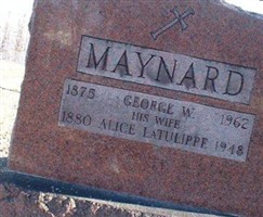 George W Maynard