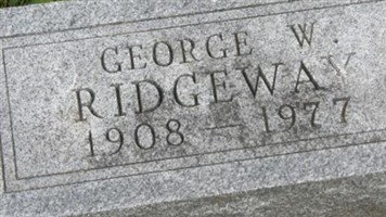 George W Ridgeway