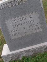 George W Robinson