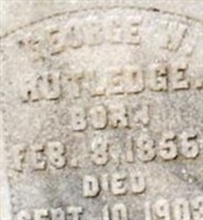 George W. Rutledge George W. Rutledge