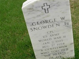 George W Snowden, Jr
