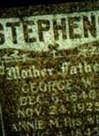George W Stephens George W Stephens