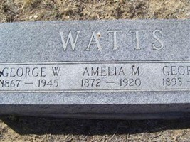 George W. Watts George W. Watts