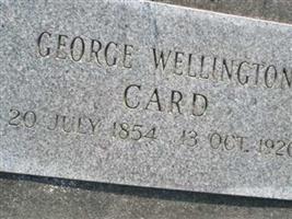 George Wellington Card