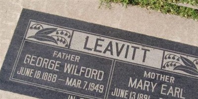 George Wilford Leavitt George Wilford Leavitt