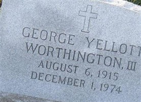 George Yellott Worthington, III George Yellott Worthington, III