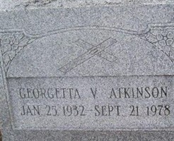 Georgetta V Atkinson Georgetta V Atkinson