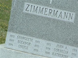 Georgette Zimmermann Georgette Zimmermann