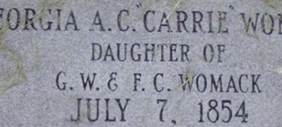 Georgia A.C. Womack