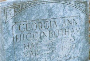 Georgia Ann Cooper Higginbotham