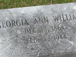 Georgia Ann Williams Cooper