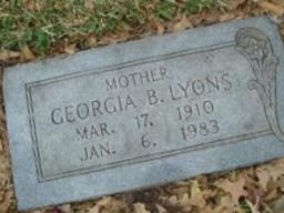 Georgia Beatrice Mixon Lyons