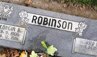 Georgia Berenice Marx Robinson Georgia Berenice Marx Robinson