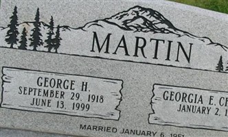 Georgia E. Challis Martin Georgia E. Challis Martin