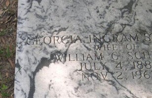 Georgia Ingram Schultz Georgia Ingram Schultz