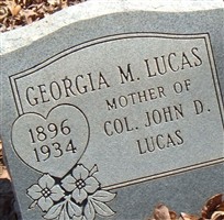 Georgia M Lucas Georgia M Lucas