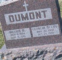 Georgia McCoy Dumont