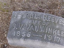 Georgia Reeves VanWinkle Georgia Reeves VanWinkle