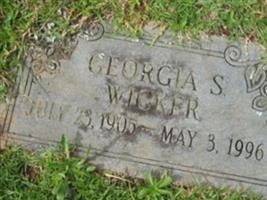 Georgia S. Wicker